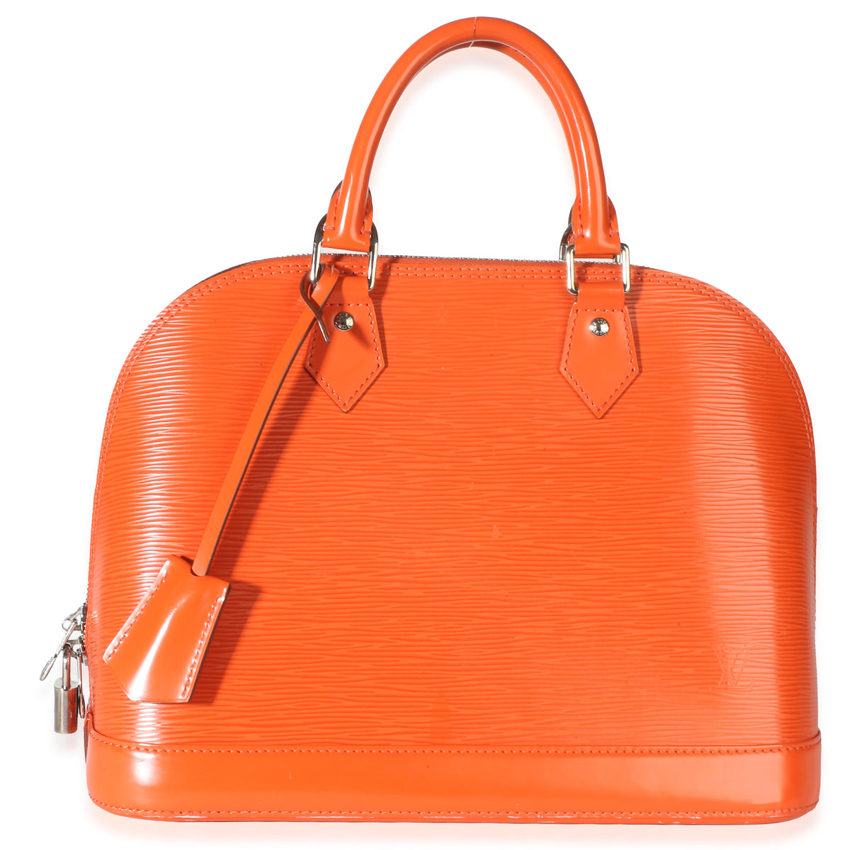 Louis Vuitton Orange Epi Alma PM Handbag id