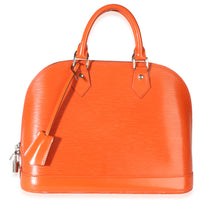 Louis Vuitton Orange Epi Alma PM Handbag id