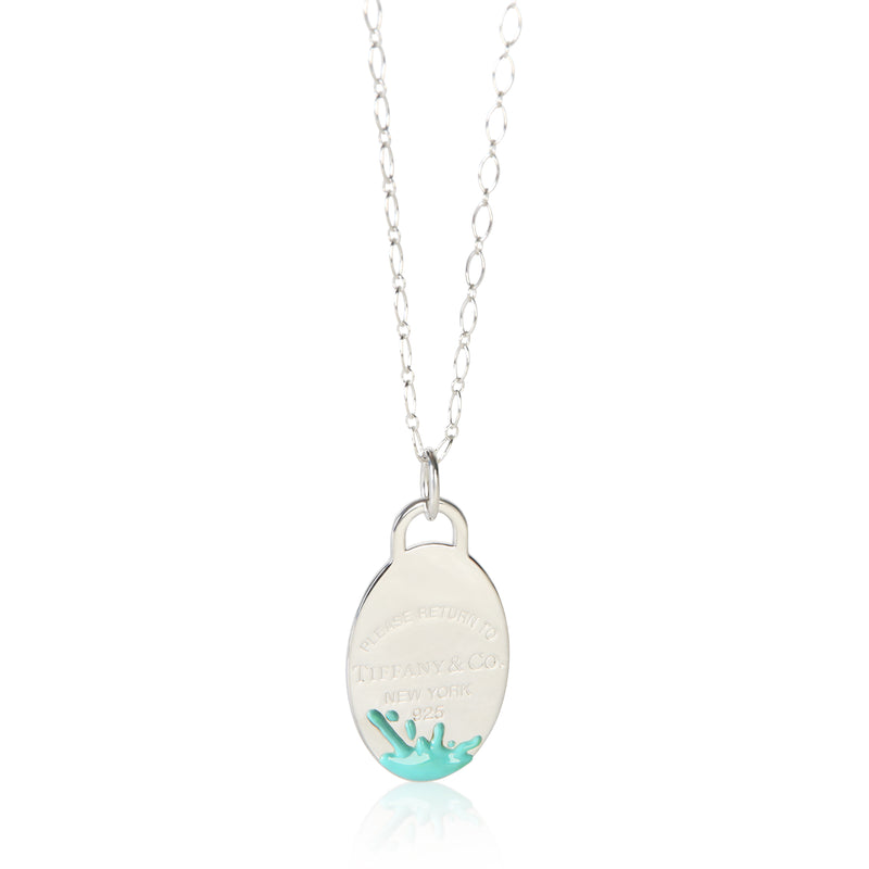 Tiffany & Co. Sterling Silver Return To Tiffany Splash Pendant fv
