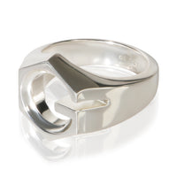 Gucci Sterling Silver G Cube Ring 2