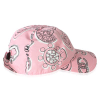 Chanel 23P Pink Cotton CC Baseball Cap 4