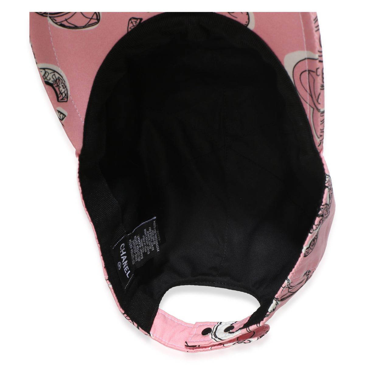 Chanel 23P Pink Cotton CC Baseball Cap 5