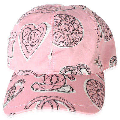 Chanel 23P Pink Cotton CC Baseball Cap id