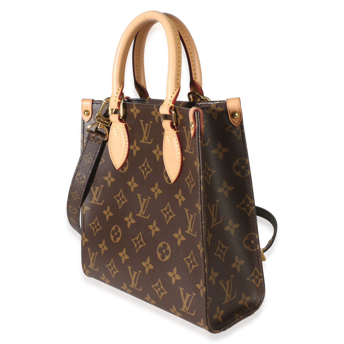 Louis Vuitton Monogram Canvas Sac Plat BB Handbag 2