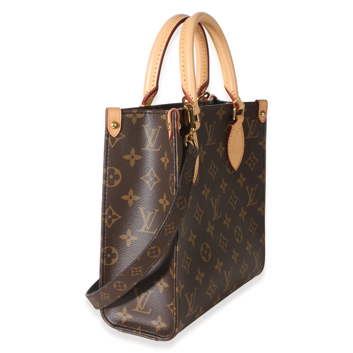 Louis Vuitton Monogram Canvas Sac Plat BB Handbag 3