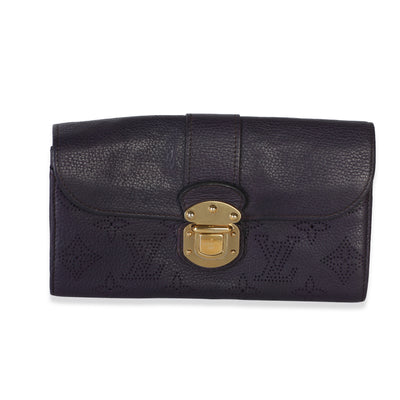 Louis Vuitton Purple Monogram Mahina Iris Wallet Wallet id