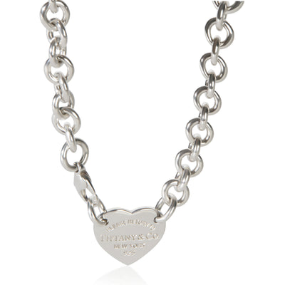 Tiffany & Co. Sterling Silver Return To Tiffany Necklace fv