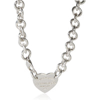 Tiffany & Co. Sterling Silver Return To Tiffany Necklace fv