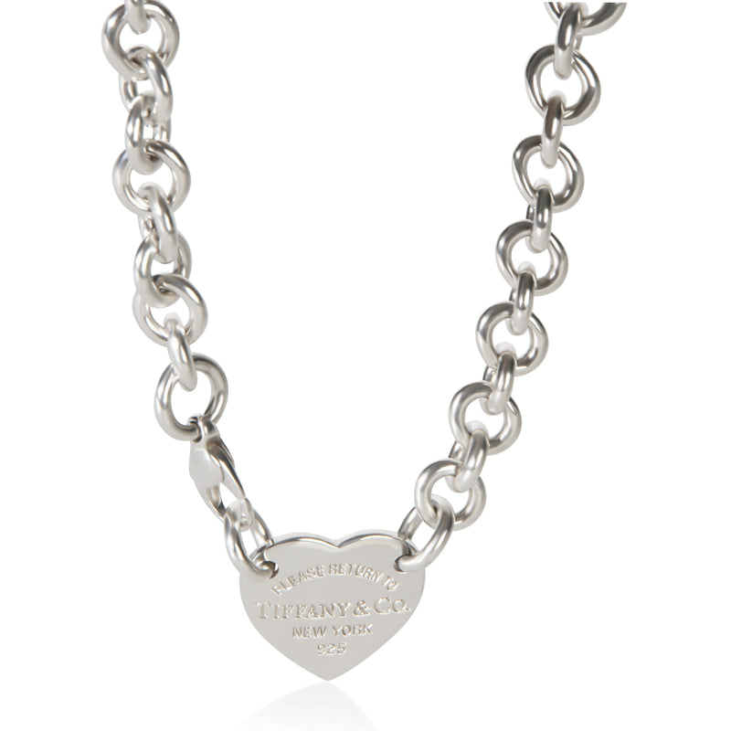 Tiffany & Co. Sterling Silver Return To Tiffany Necklace fv
