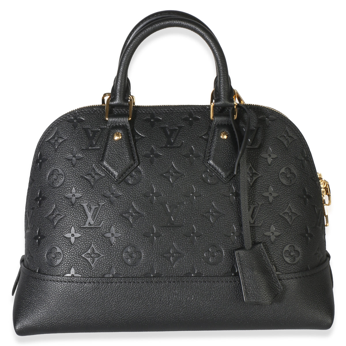Louis Vuitton Black Monogram Empreinte Neo Alma PM Handbag id