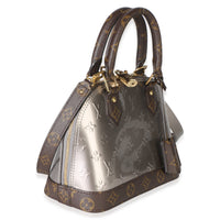 Louis Vuitton Bitume Metallise Vernis Epi Monogram Alma BB Handbag 3