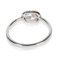 Gucci White Gold Diamond Interlocking G Ring 3