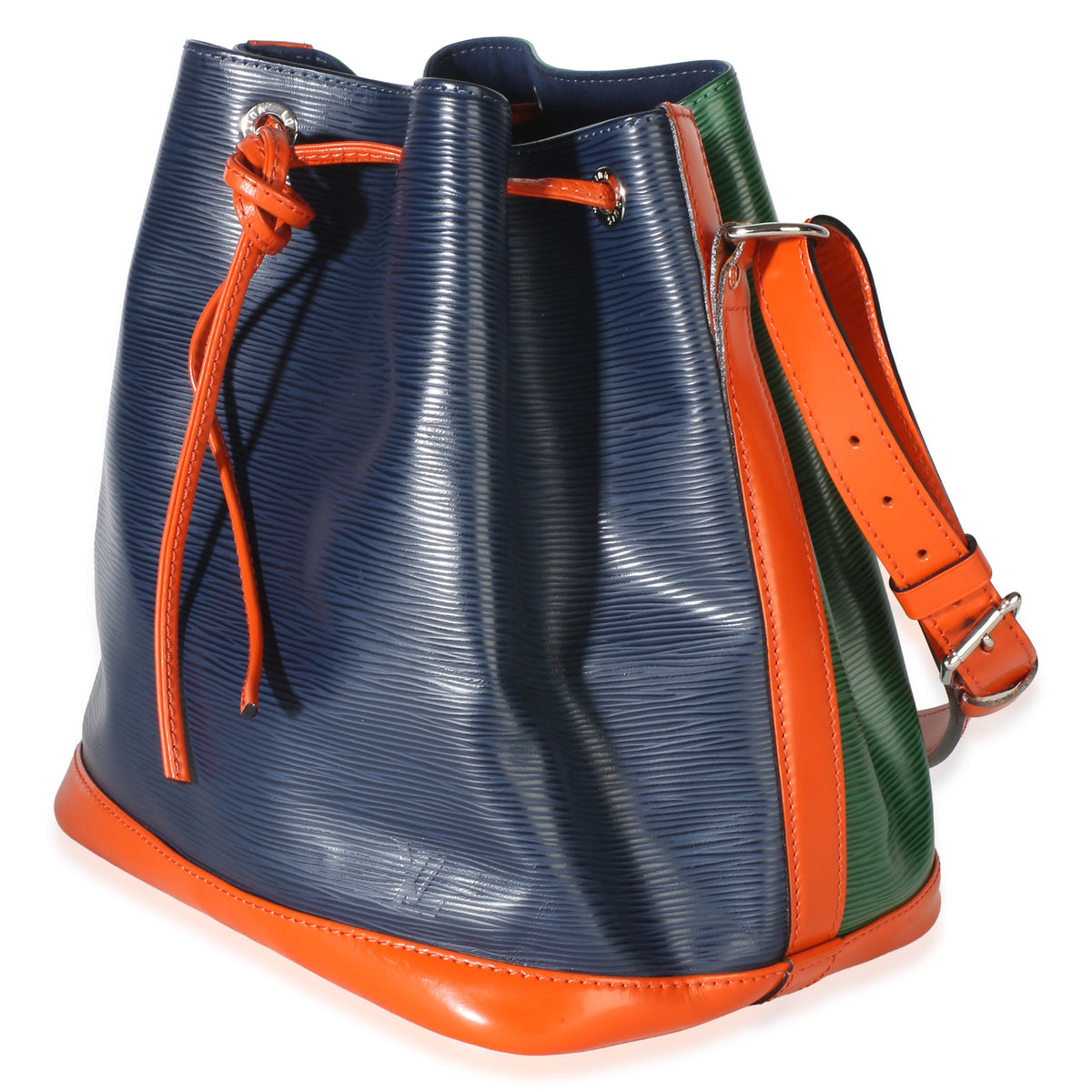 Louis Vuitton Blue Orange Epi Petit Noe NM Handbag 2