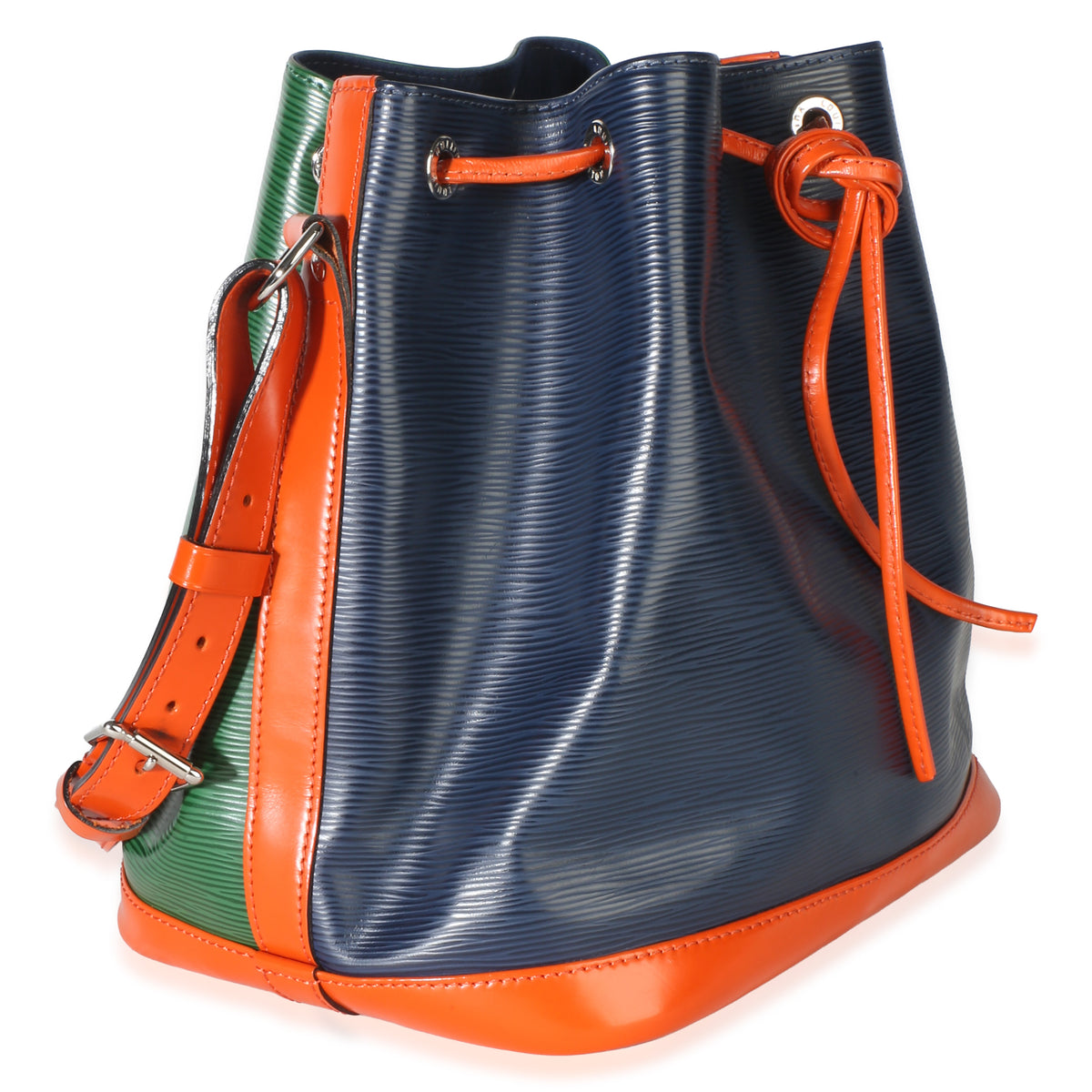 Louis Vuitton Blue Orange Epi Petit Noe NM Handbag 3