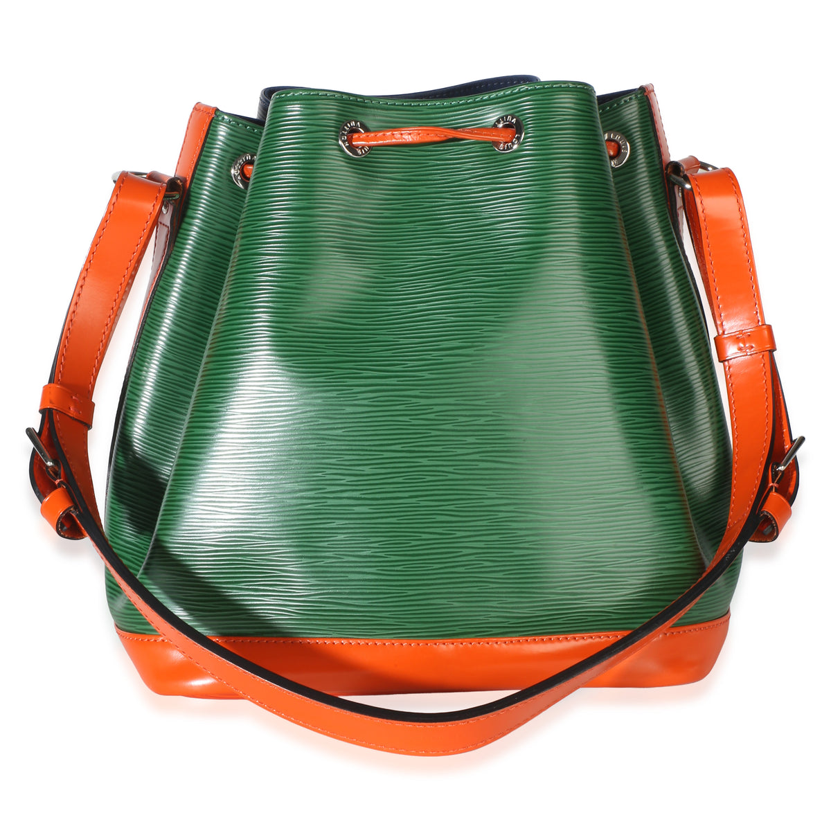 Louis Vuitton Blue Orange Epi Petit Noe NM Handbag 4