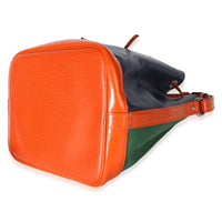 Louis Vuitton Blue Orange Epi Petit Noe NM Handbag 6