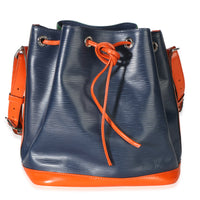 Louis Vuitton Blue Orange Epi Petit Noe NM Handbag id