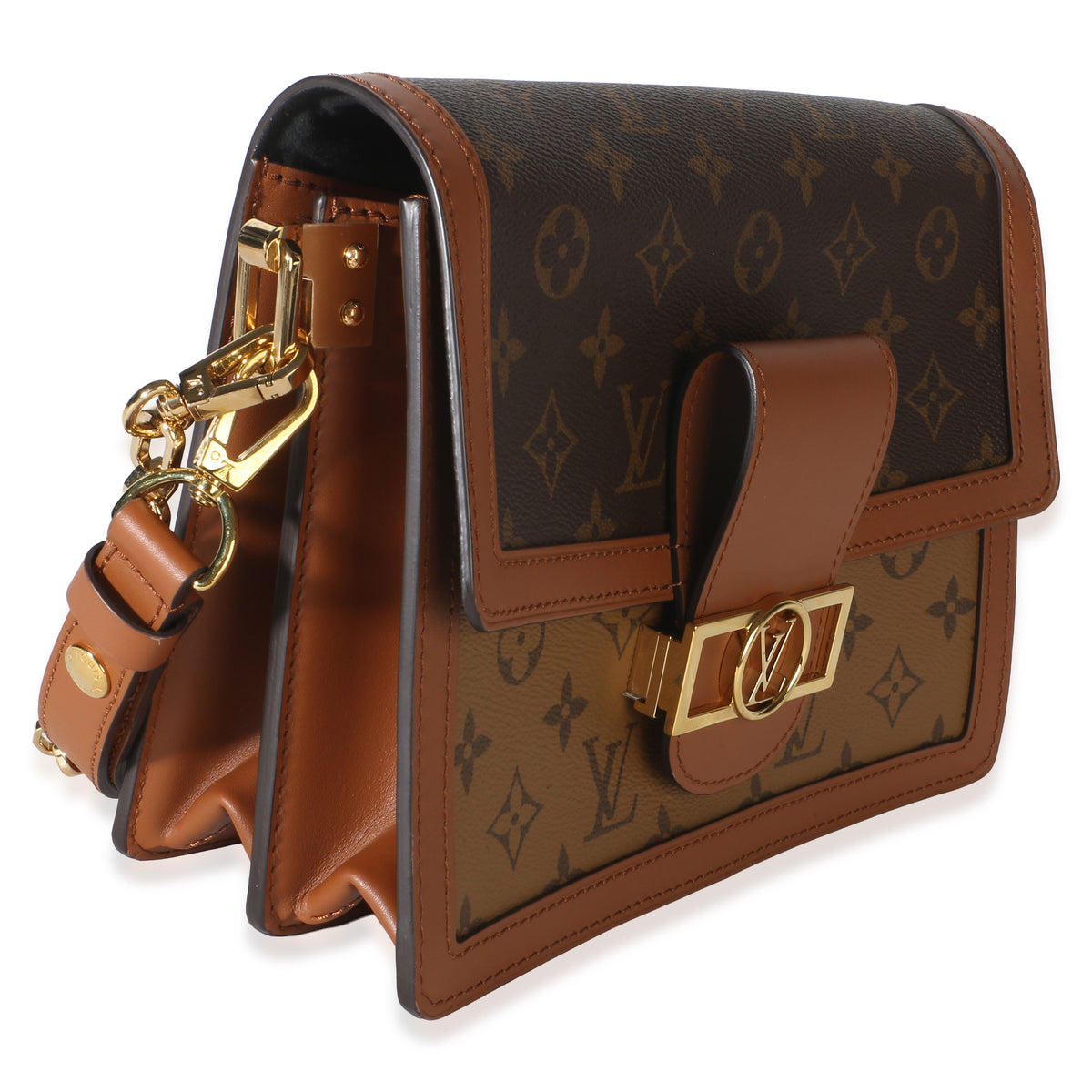 Louis Vuitton Reverse Monogram Canvas Dauphine MM Handbag 3