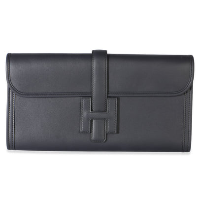 Hermès Bleu Nuit Evercolor Jige Elan 29 Handbag id