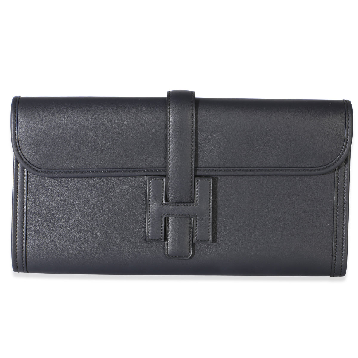 Hermès Bleu Nuit Evercolor Jige Elan 29 Handbag id