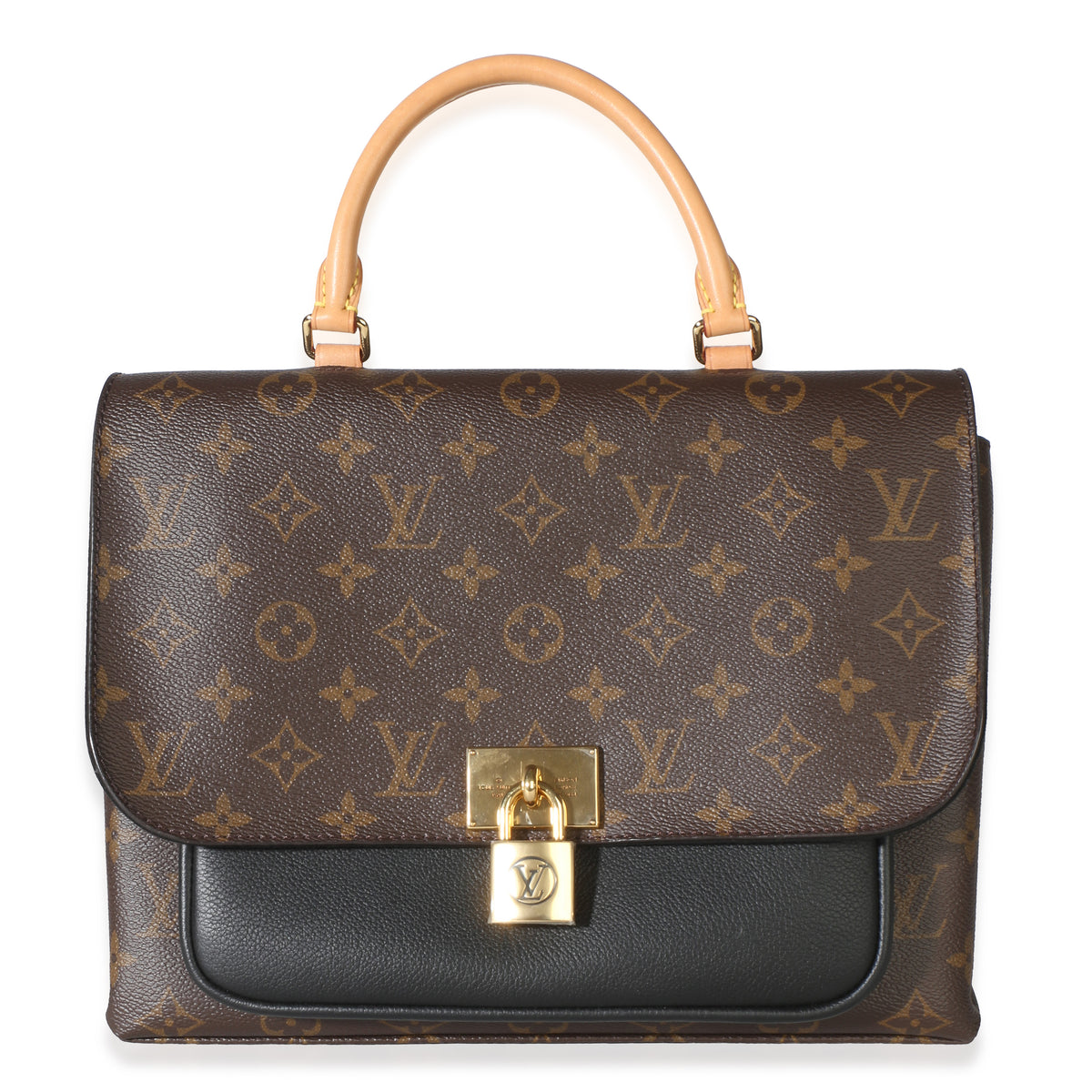 Louis Vuitton Black Monogram Canvas Marignan Bag Handbag id