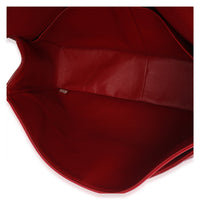 Chanel Red Quilted Patent Maxi Classic Double Flap Bag Handbag 10
