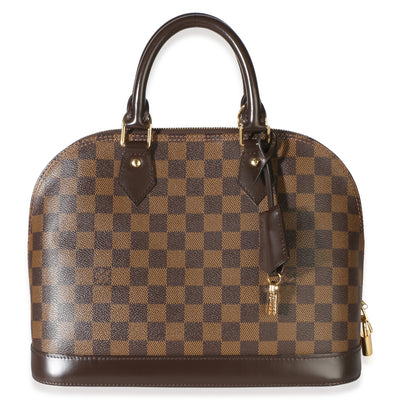 Louis Vuitton Damier Ebene Canvas Alma PM Handbag id