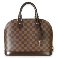 Louis Vuitton Damier Ebene Canvas Alma PM Handbag id