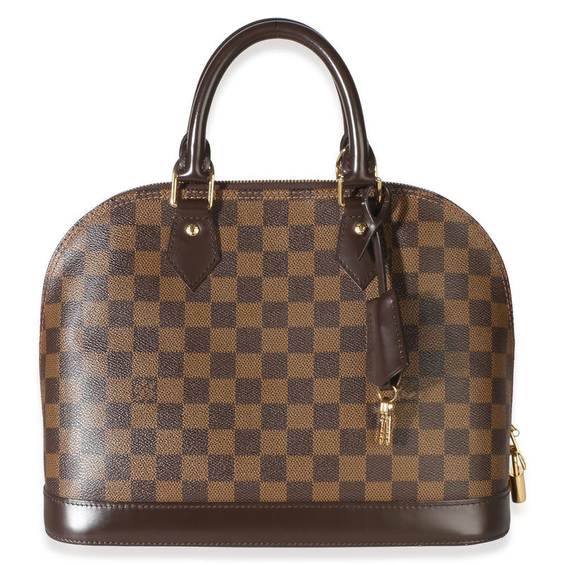 Louis Vuitton Damier Ebene Canvas Alma PM Handbag id
