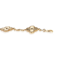 Van Cleef & Arpels Yellow Gold Vintage Alhambra Bracelet 4