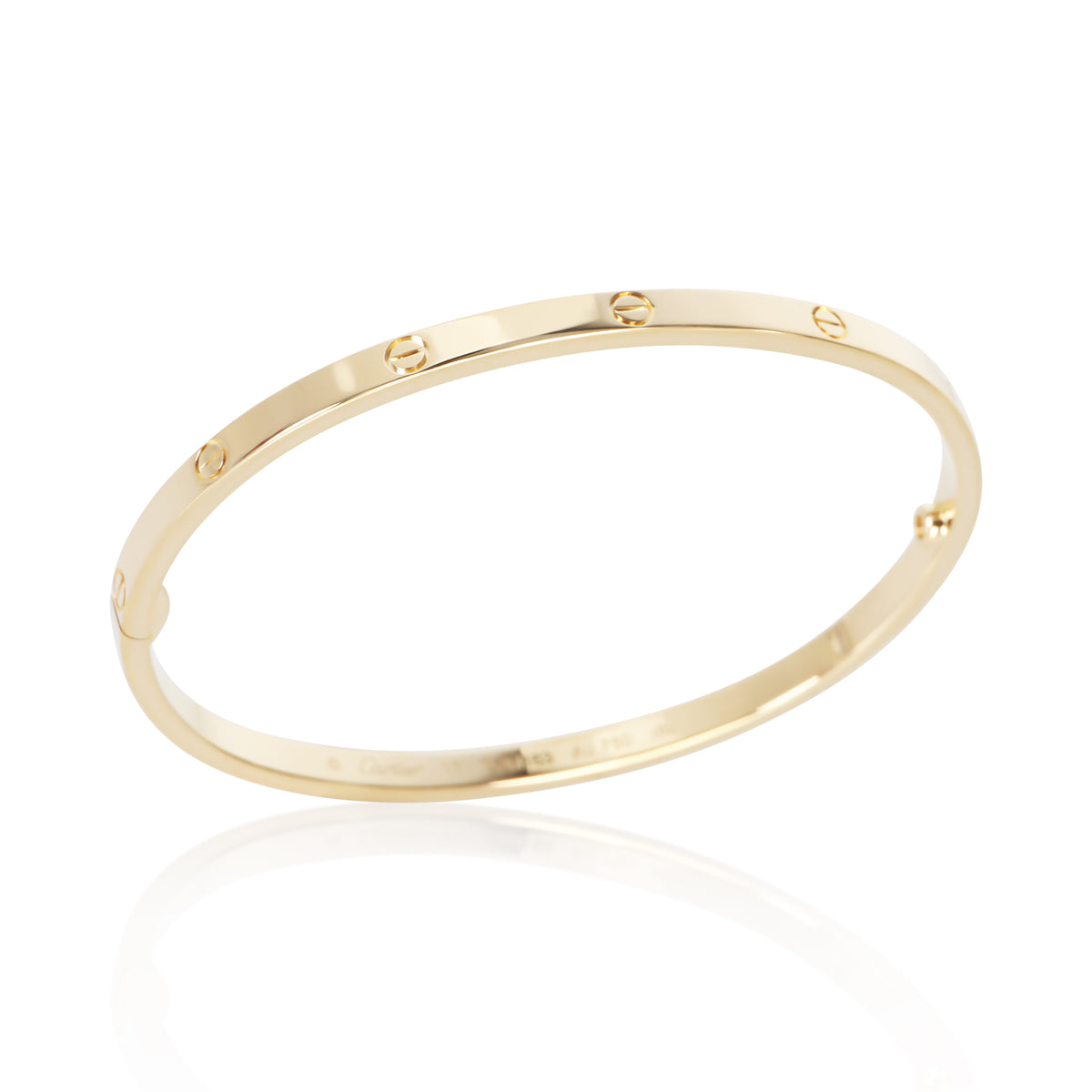 Cartier Yellow Gold Small Model Love Bracelet 4
