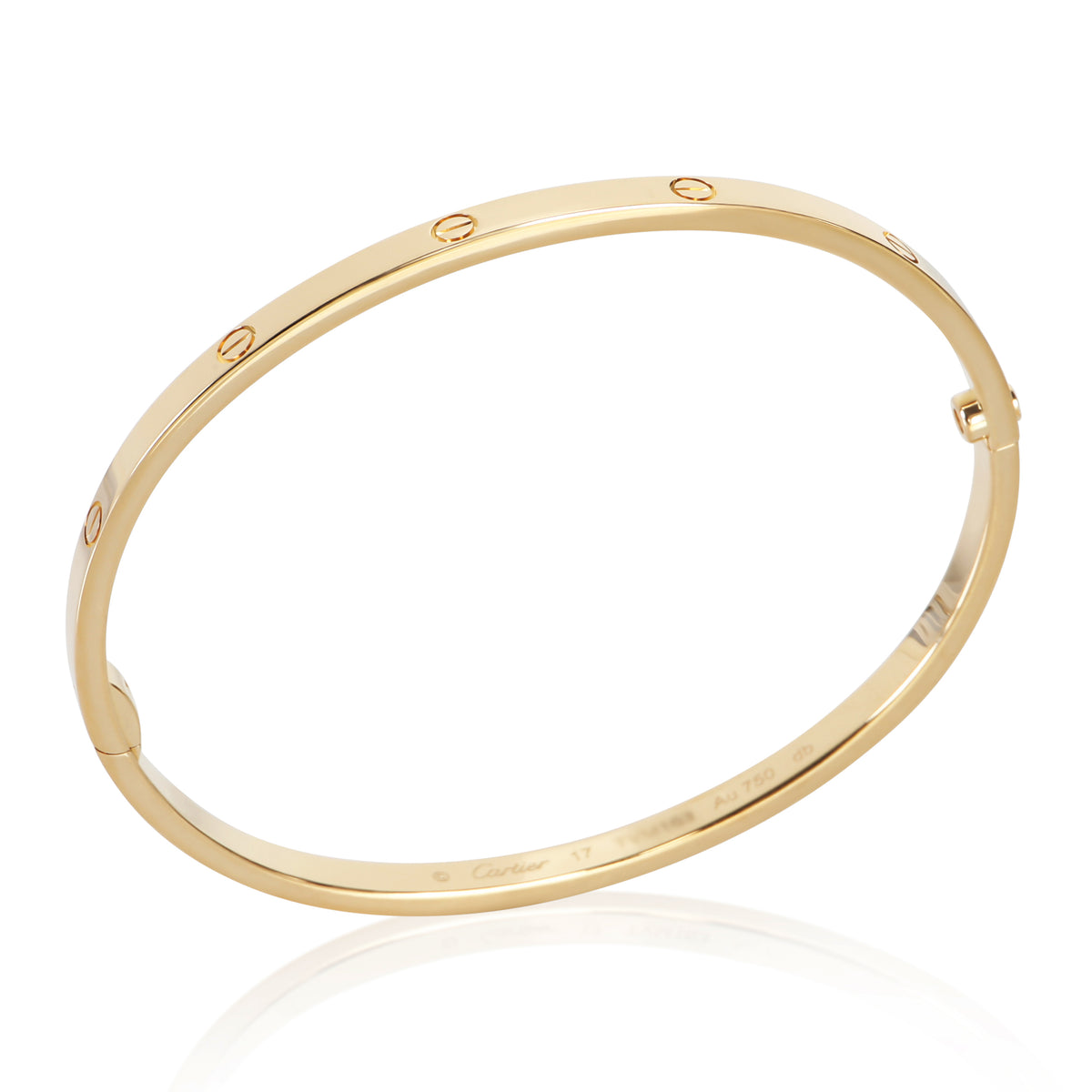 Cartier Yellow Gold Small Model Love Bracelet 6