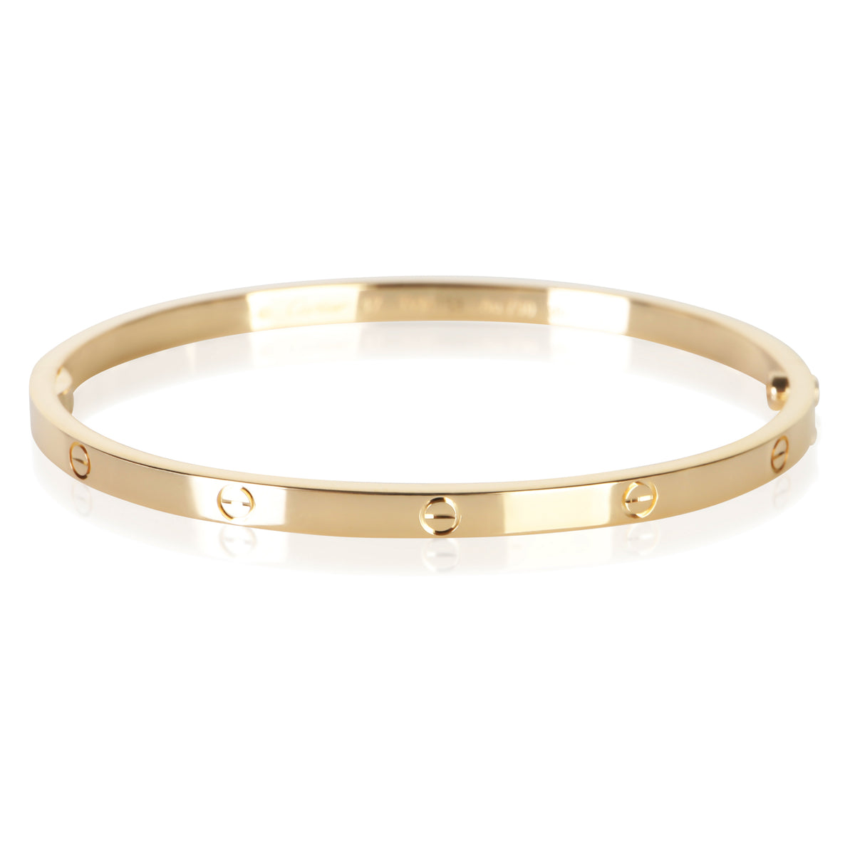 Cartier Yellow Gold Small Model Love Bracelet fv