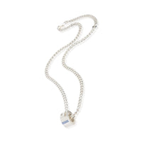 Gucci Sterling Silver G Cutout Pendant 3