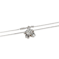 Tiffany & Co. Sterling Silver Signature X Pendant sv
