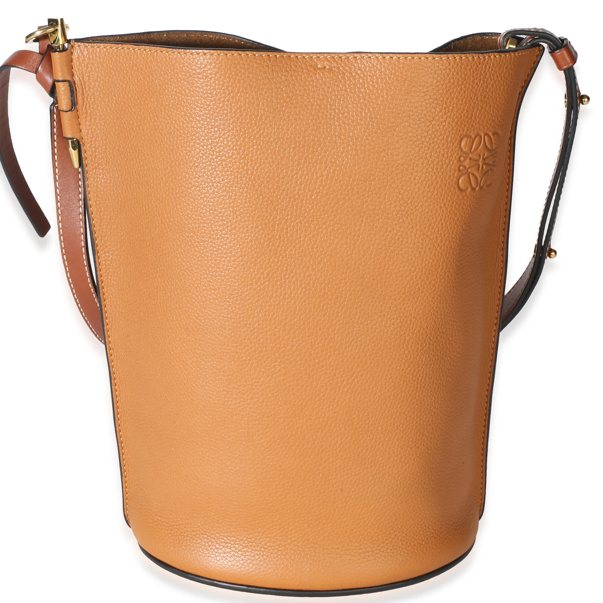 Loewe Tan Soft Grained Calfskin Gate Bucket Handbag id