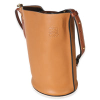 Loewe Tan Soft Grained Calfskin Gate Bucket Bag Handbag 2