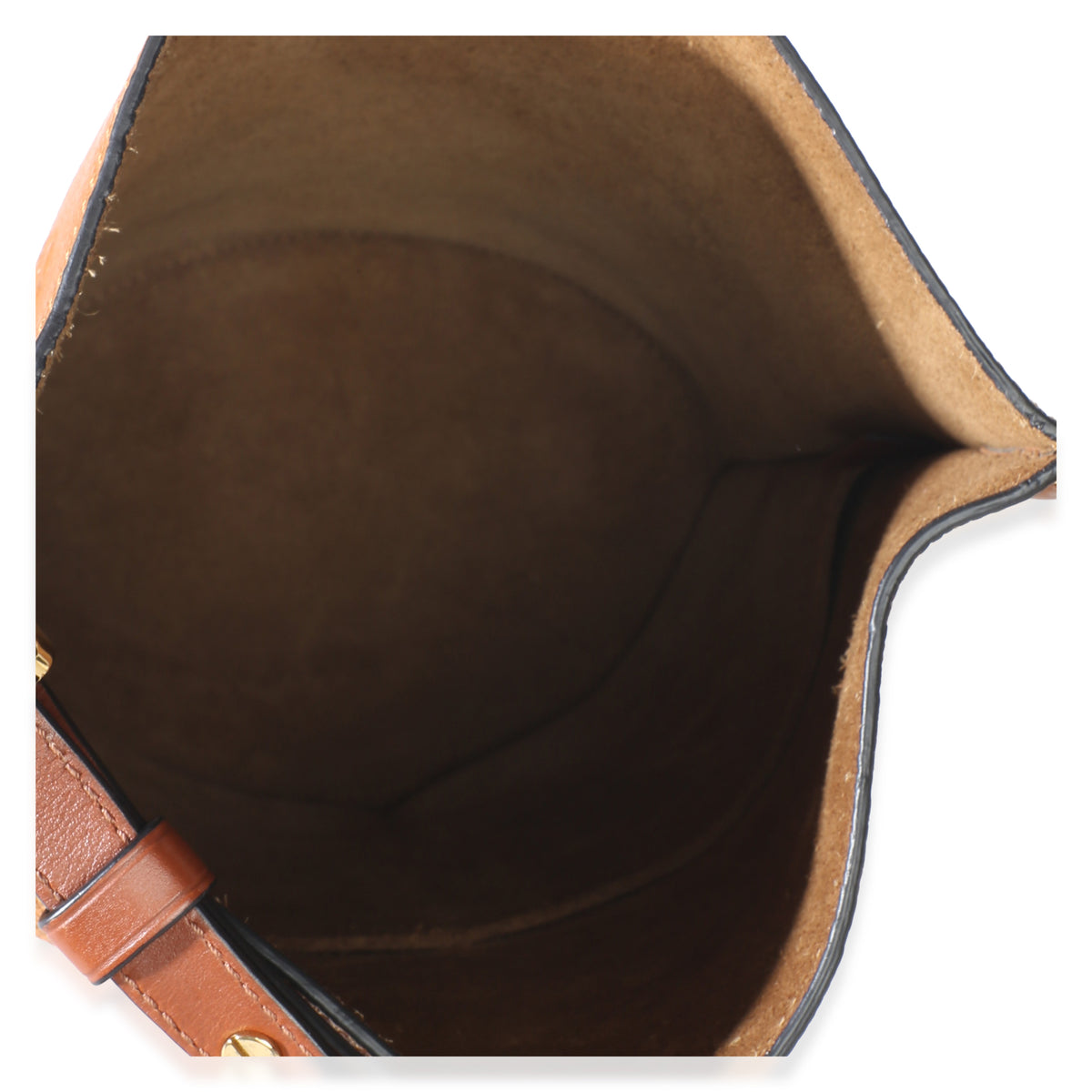 Loewe Tan Soft Grained Calfskin Gate Bucket Bag Handbag 8