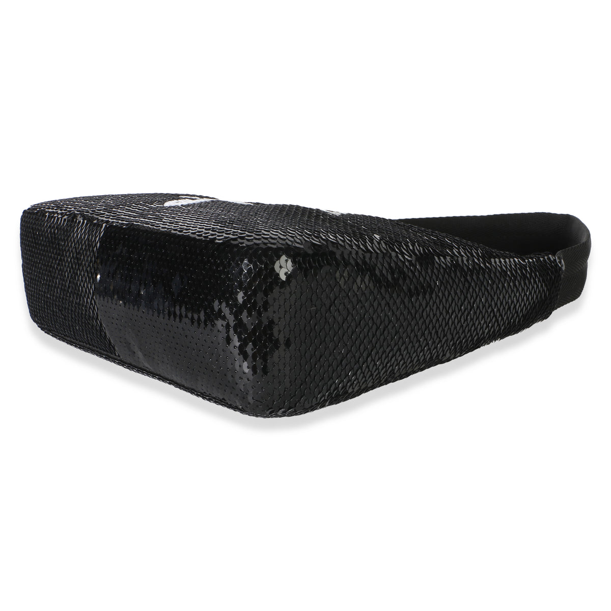 Prada Black White Paillettes Sequin Mini Re Edition 2000 Bag Handbag 6