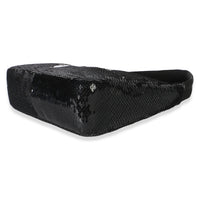 Prada Black White Paillettes Sequin Mini Re Edition 2000 Bag Handbag 6