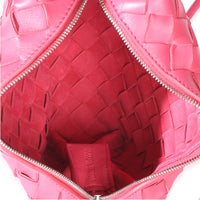 Bottega Veneta Pink Intrecciato Nappa Mini Loop Handbag 8