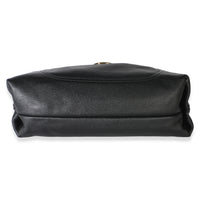 Gucci Black Grained Calfskin Softbit Maxi Shoulder Bag Handbag 5