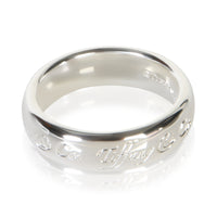 Tiffany & Co. Sterling Silver Notes Ring 2