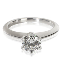 Tiffany & Co. 0.9 ct Round Brilliant Diamond Engagement Ring fv