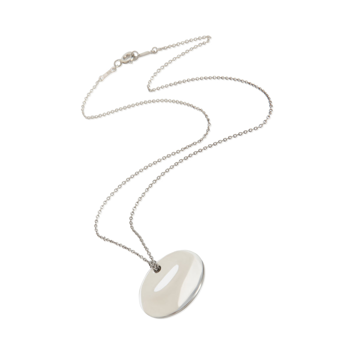 Tiffany & Co. Sterling Silver Paloma Picasso Round Disc Pendant bv
