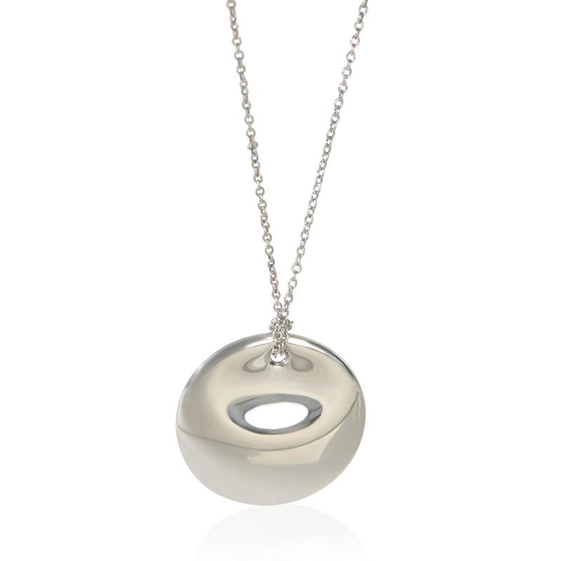 Tiffany & Co. Sterling Silver Paloma Picasso Round Disc Pendant fv
