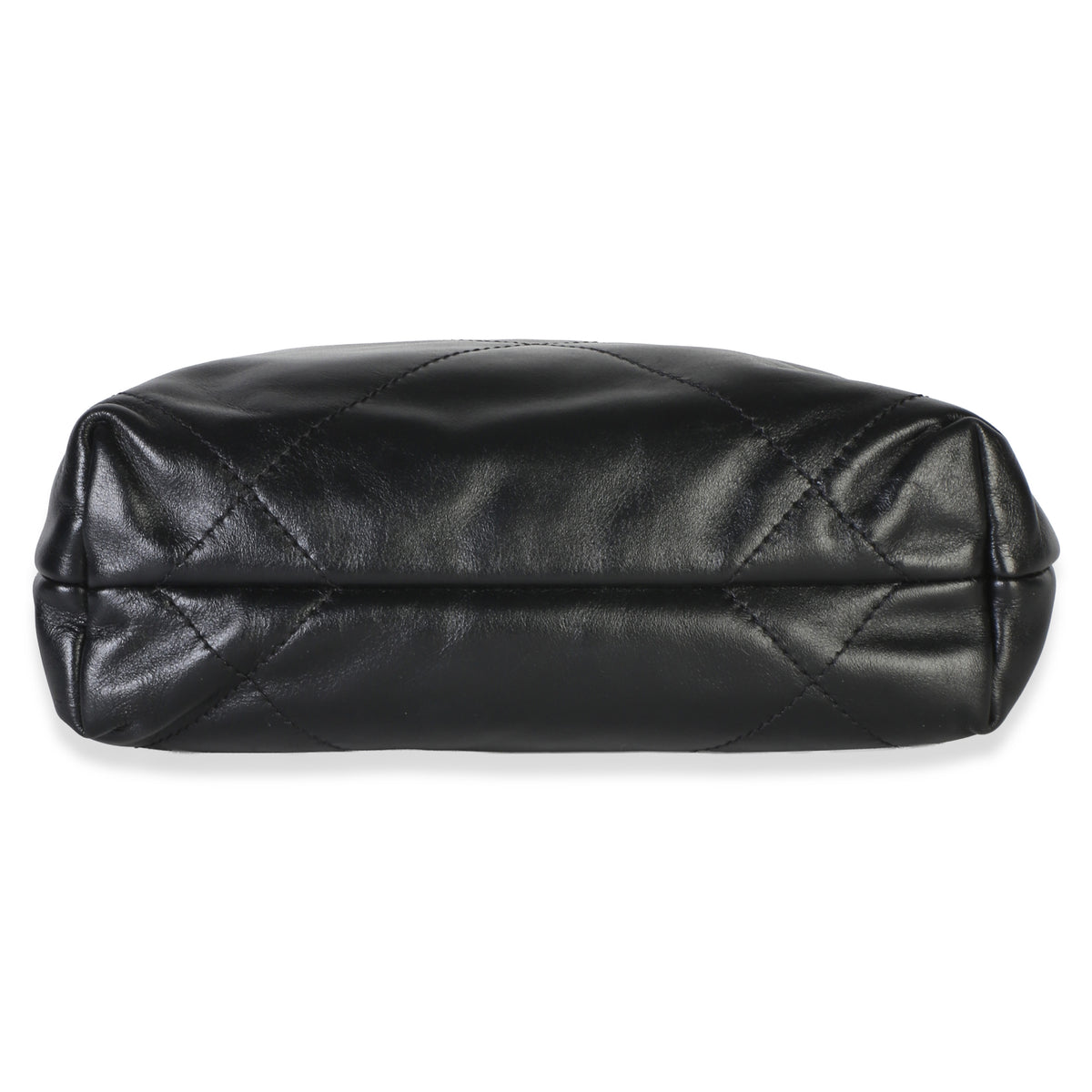 Chanel Black Quilted Calfskin  22 Mini Hobo Handbag 5