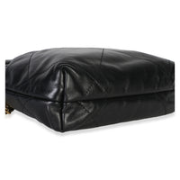 Chanel Black Quilted Calfskin  22 Mini Hobo Handbag 7