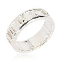 Tiffany & Co. Sterling Silver Atlas Ring 4
