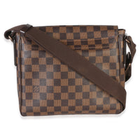 Louis Vuitton Damier Ebene Canvas Brooklyn PM Handbag 4